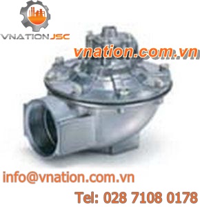 diaphragm valve / air-operated / discharge