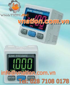 mechanical pressure switch / for water / with digital display