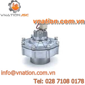 diaphragm valve / for air / air-operated / discharge