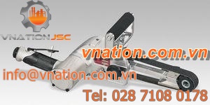belt sander / pneumatic / for heavy-duty applications