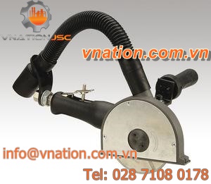 cut-off grinder / pneumatic / vacuum