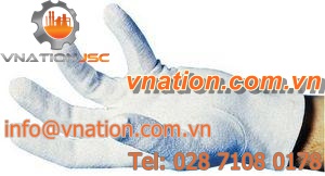 work gloves / chemical protection / cotton / latex