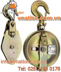 rotating lifting pulley / with hook