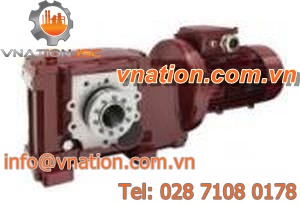 orthogonal electric gearmotor / bevel / permanent magnet