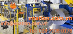 thick sheet metal slitting line / for thin sheet metal