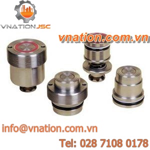 stainless steel nipple / for vacuum