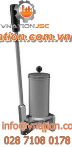 grease pump / hand / piston / lubrication