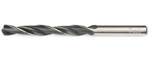 solid drill bit / for non-ferrous materials / HSS / helical