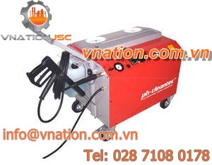 electric cleaner / three-phase / mobile / high-pressure