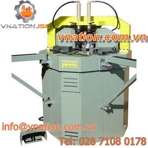profile corner crimping machine / semi-automatic / hydraulic