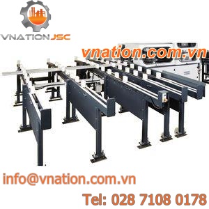 chain conveyor / for heavy loads / automatic / horizontal