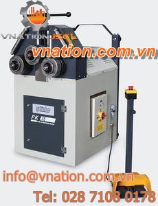 motorized bending machine / pipe / profile / with 2 drive rollers