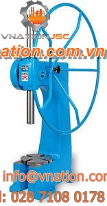 bench press / manual / forming / cutting