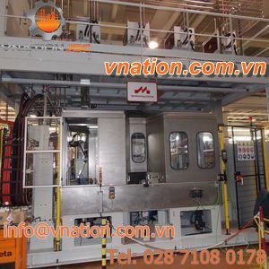 hardening and tempering station / turntable
