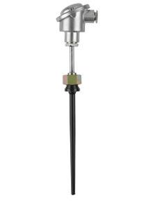 thermocouple temperature probe / flange / for liquids