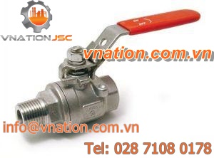 ball valve / manual / full-flow