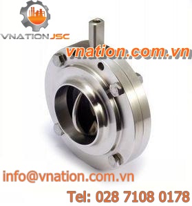 butterfly valve / foodstuffs / stainless steel