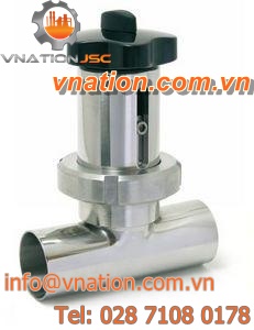 manual valve / shut-off / foodstuffs