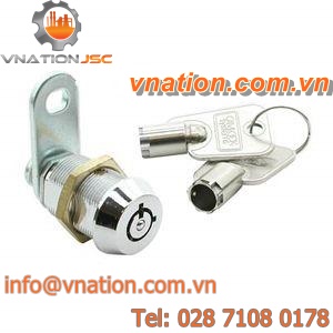 cam lock / key / brass