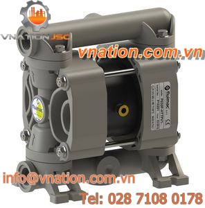 food product pump / air-operated / double-diaphragm / dosing