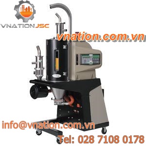 vacuum dryer / cleaning / for plastic pellets / portable