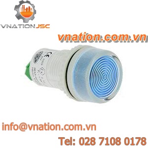 LED indicator light / snap-in / ATEX / round
