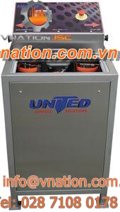 centrifugal barrel finishing machine / for bars