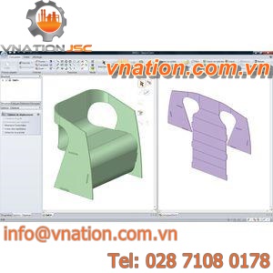 development software / CAD / sheet metal / 3D