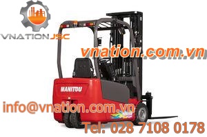 electric forklift / combustion engine / ride-on / indoor
