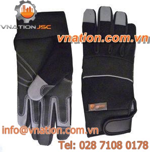 handling gloves / wear-resistant / leather