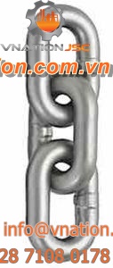 lifting chain / standard link / nickel-plated / for hoists
