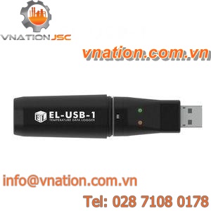 temperature data-logger / USB / IP67 / for food applications