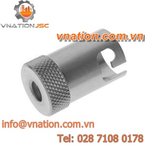 round cap / stainless steel / bayonet