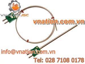 mineral-insulated thermocouple / threaded