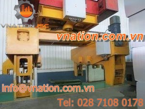 screw lifting clamp / horizontal / slab