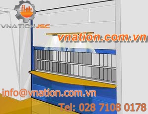 horizontal storage carousel