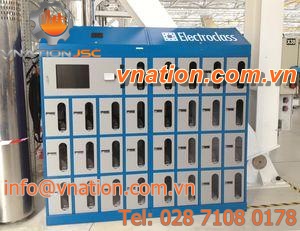 storage and dispensing cabinet / secure / with compartments / for tablet PC