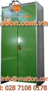 security cabinet / free-standing / double-door / galvanized steel