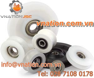 guide roller / polyamide / ball bearing
