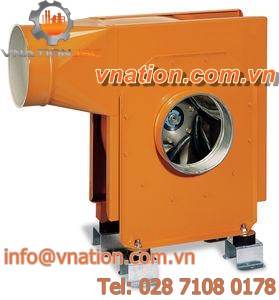 radial fan / extraction / industrial