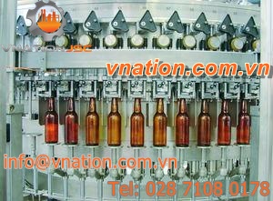 glass bottle filler / mechanical / high-speed