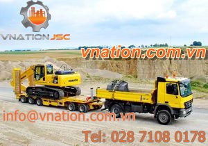 flatbed trailer / 5-axle