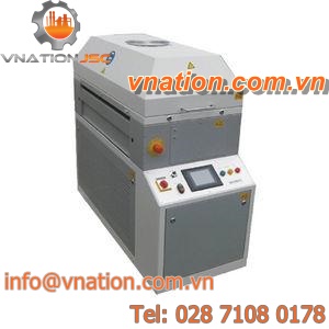 UV dryer / for wood / with belt conveyor