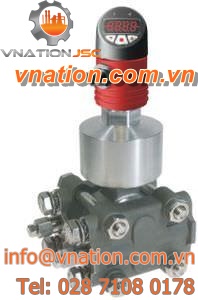 differential pressure transmitter / with analog output / stainless steel