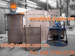heat treatment furnace / tempering / bell / oxygen