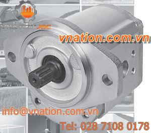 external-gear hydraulic motor / high-speed / cast iron / compact