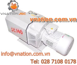 piston vacuum pump / dry / single-stage / industrial