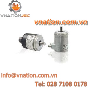 absolute rotary encoder / single-turn / multi-turn / solid-shaft