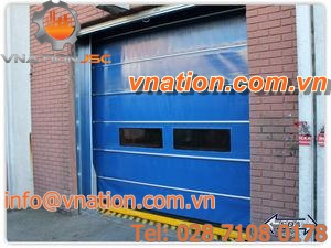 fold-up doors / exterior / industrial