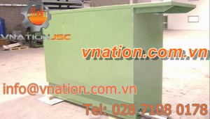 metal tank / horizontal